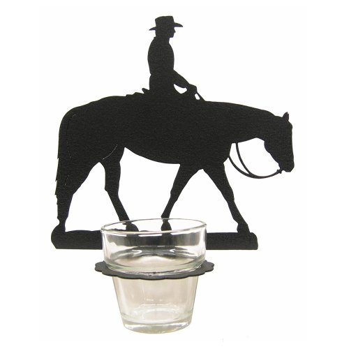 Innovative Fabricators, Inc. Male Western Pleasure Tea Light Votive Candle Holder Wall Sconce #TOP11