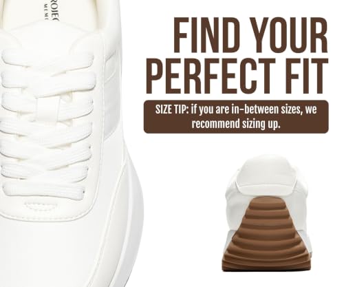 Image of Project Cloud Womens Sneakers - Memory Foam Insole and Lightweight Spring Shoes - Non-Slip Lace Up Trendy Shoes - Fashion Sneakers for Women 2026