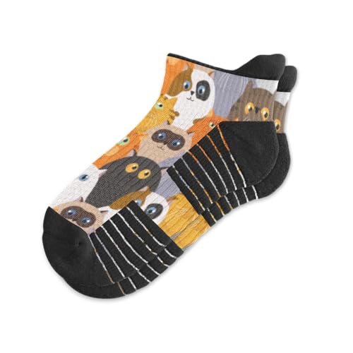 Image of Viasox Ankle Compression Socks for Women & Men, 14 mmHg Support Improves Circulation, Extra Cushioned