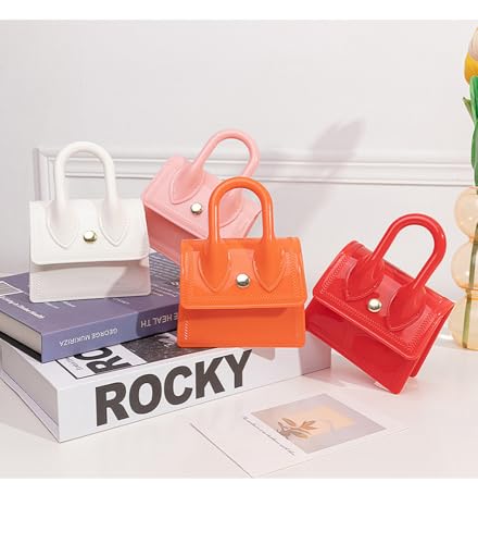 Girls Handbag Makeup Soft Mini Waterproof PVC Lightweight Purse Fashion Cute Birthday Gift Water Beach Bag4