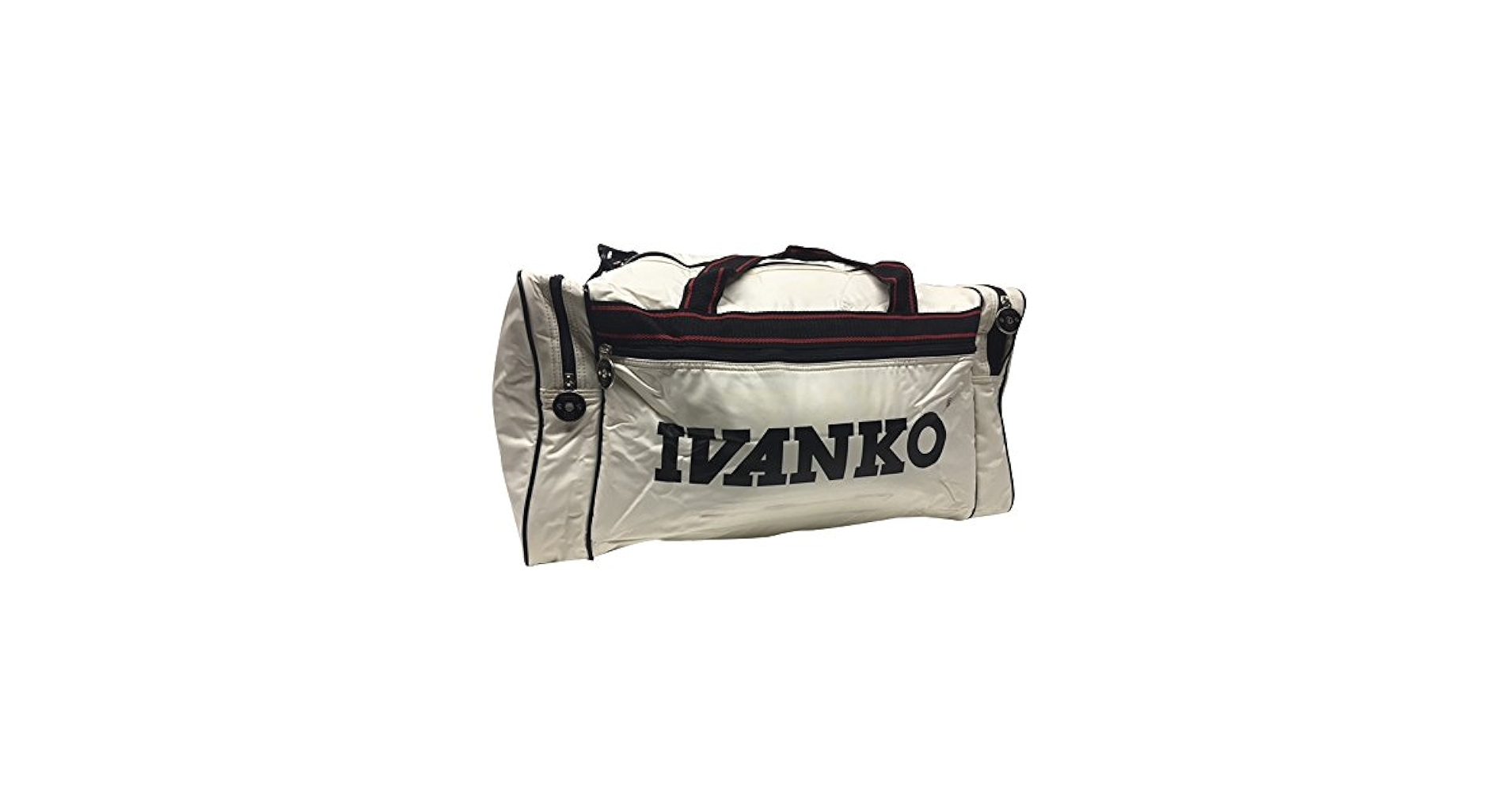 Amazon.co.jp: Ivanko ジムバッグ (ホワイト) : ファッション