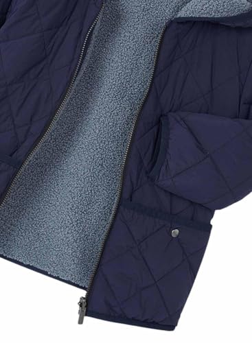 Mayoral Reversible soft coat for Boys Navy2