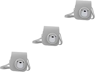 Hemobllo 3 Pçs Bolsa De Armazenamento De Câmera Capa Protetora De Mini Câmera Fotograficas Instantaneas Bolsa De Ombro Para Câmera Instantânea Câmera De Foto Instantânea Recipiente