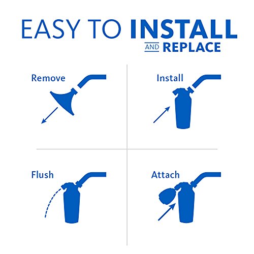 Aquasana Shower Water Filter System Max Flow Rate W/ Adjustable Shower Head - Filters Over 90% Of Chlorine - Carbon & Kdf Filtration Media - Soften Skin And Hair From Hard Water - Aq-4100 #TOP4