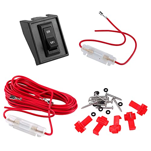 5Pcs Amber Led Truck Cab Marker Lights Replacement For 1996-2016 F150 F250 F350 F450 F550 E150 E250 E350 E450 Cab Top Roof Running Marker Clearance Lights Lamps Assembly W/Wiring Harness 264142Am #TOP4