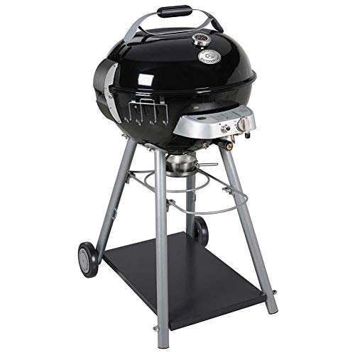 Outdoorchef Leon 570 G, Barbecue a Gas, Diametro 54 cm, Nero