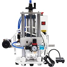Hot Foil Stamping Machine, 500W Upgraded Hot Foil Stamping Machine Embossing Machine Manual Tipper Stamper Heat Press Machine Leather Embosser, Digital Air Pneumatic Logo