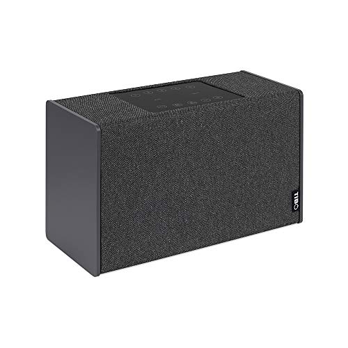 Kameleon 4 | WLAN- und Bluetooth-Lautsprecher | Multiroom Hi-Fi-Lautsprecher mit Internetradio und drei austauschbaren Seitenteilen| Grau