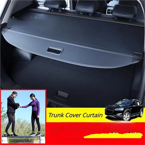 Cache-bagages pour Chevy Captiva protecteur rétractable anti-regards