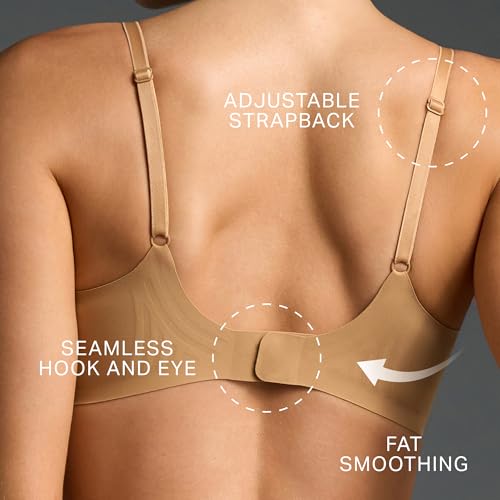 Image of EBY Women's Seamless Relief Bra with Adjustable Straps