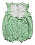 Polo Ralph Lauren Polo_Ralph Lauren JK46 - Pelele de Cuadros para niñas Verde Verde 6 Meses
