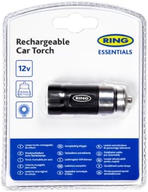 Ring Automotive RRCT01 Rechargeable Car Torch, 12 V