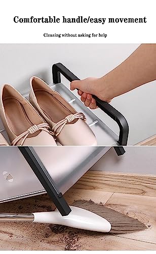 Étagère à chaussures plastique compacte pour ranger les petits espaces sans encombrer
