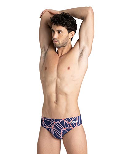 Arena Men's Carbonics Pro MaxLife Brief Swimsuit, Navy, 24