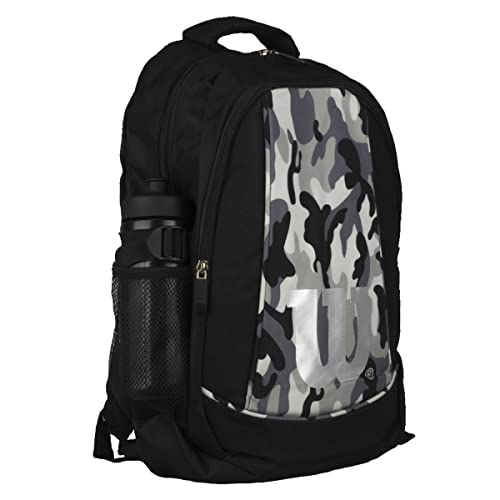 Mochila Wilson Camuflada Casual Cinza