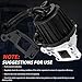 Crankcase Oil Breather Separator with Gasket Compatible with Freightliner for Mack MP8,for Detroit DD13/15 Engine 2010-2024,Replace A4720108262,A4720104262,A4720102362