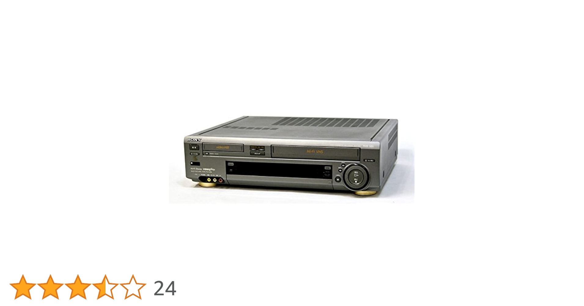 ●SONY　HI8/VHS　Wデッキ　WV-TW2●メンテ済動作品●代用リモ付き SONY（ソニー） 保証付 videoHi8とVHSのダブルビデオデッキ SONY WV