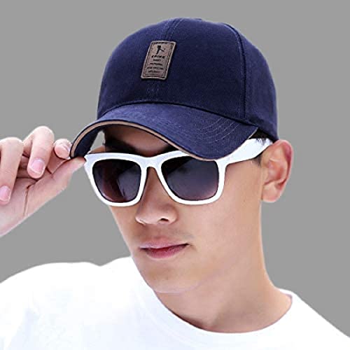 Image of Soft Cotton Adjustable Unisex Cap Quick Drying Sun Hat Protection for Men and Women (Freesize) Cap Pack of 3