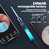 Ear Wax Removal Tool Camera - Ear Cleaner with Camera,1080P Otoscope, Ear Cleaning Tool with 6 Ear Spoon, Ear Camera for iPhone & Android Phones - Blue