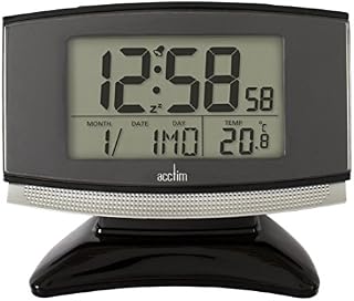 Acctim 71207 Acura Smartlite® Radio Controlled Alarm Clock, Black