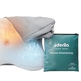 Derila Ergo Thermal Kissenbezug mit PCM – Innovativer Kopfkissenbezug für Kühlende & Wärmende Temperaturregulierung