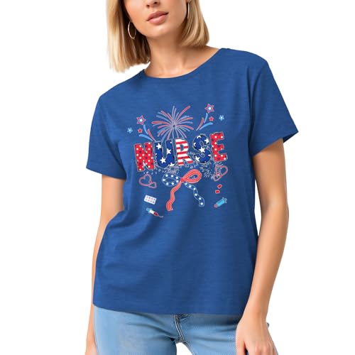 Image of 4th of July Bow Tank Top Women-Vintage American Bow Sleeveless Shirt USA Flag Tee Top Patriotic Tank Top