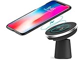 Wireless Car Charger, Wannap Phone Holder Air Vent Compatible with iPhone 11/11 Pro/11 Pro Max/Xs/XS Max/XR/X/8/8 Plus Samsung Galaxy S10/S10+/S10e Plus All Qi-Enabled Devices (Silver)