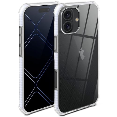 Coque iPhone 16 silicone transparent avec protection photo ONEFLOW