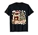 Cozy Christmas Fireplace Tree Holiday Winter Decor Gift T-Shirt