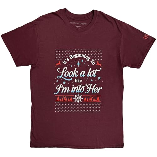T-shirt Michael Bublé Into Her Christmas, le vêtement parfait pour partager la magie de Noël