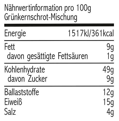 Seitenbacher Grünkern Hackfleisch Alternative I vegan I lactosefrei I sojafrei I schnell I einfach I für Bolognese, Lasagne, Burger, Curry, I ( 1 x 400g)