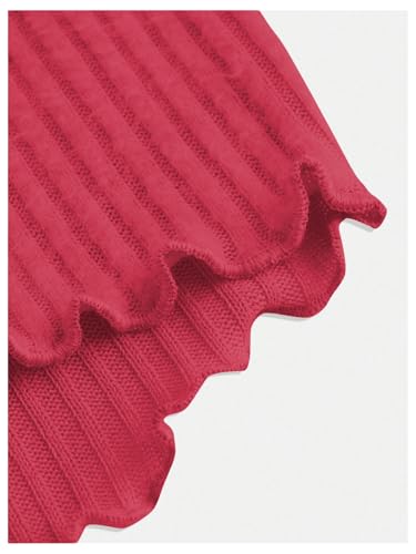 SOLY HUX Girl's Crop Tops Y2K Long Sleeve T Shirts Cute Ruched V Neck Tees Casual Fitted Asymmetrical Tops4