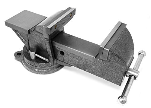 Wen Bench Vise, 5-Inch, Cast Iron With Swivel Base #TOP1