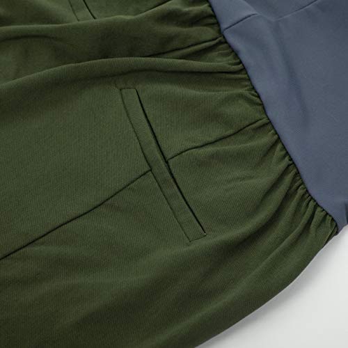 Maternity Pants Secret Fit Over The Belly Casual Pants M Army Green #TOP4