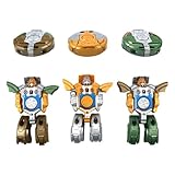3 Stück Transformable Roboter Fidget Spinner Spielzeug, 2 In 1 Transformers Spielzeug Finger Spinner, Verformbare Fingerspitze, Mini Roboter Fidget Spielzeug Für Kinder & Erwachsene