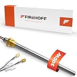 Candeletta accensione per stufa a pellet MCZ/PIAZZETTA/RED/SUPERIOR/KARMEK – Inox 300W, Ø9,9mm, 140mm, filettatura 3/8" gas – Resistenza di ricambio Made in ITALY – GARANZIA 2 ANNI