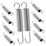 Yardwe 10Pcs Pruning Shear Replacement Springs Durable Trimming Steel Springs for Long Reach Pruners Easy to Install Garden Supply Compatible with Heavy Duty Secateurs and Tree Loppers