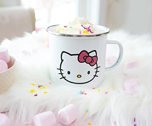 Silver Buffalo Sanrio Hello Kitty Enamel Camper Coffee Mug, 21 Ounces by Silver Buffalo - Image 6