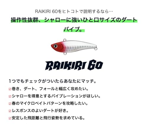アムズデザイン(Ima) ライキリ 60#RK60-004 ボラ 2枚目