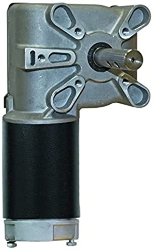 Buyers Products 5541065 900W 60:1 Tarp Gear Motor, 12V 1.2 HP Electric Tarp Motor, 60 RPM Bi-Directional Dump Truck Tarp Motor, Fits 3 & 4 Bolt Patterns, Bronze Gear, Weatherproof Housing
