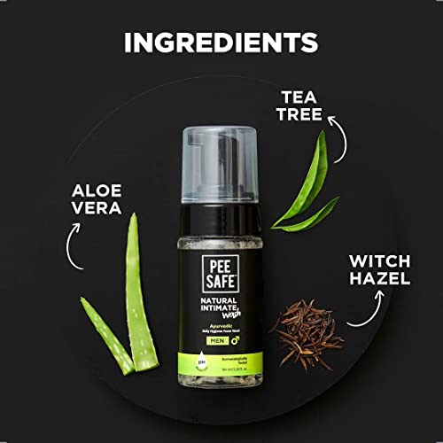 Pee Safe Natural Intimate Wash for Men 100ml - Image 3