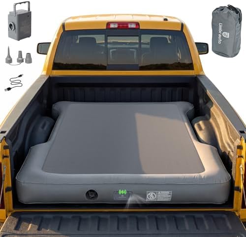Umbrauto Upgraded Truck Bed Air Mattress for Full Size Short Beds...