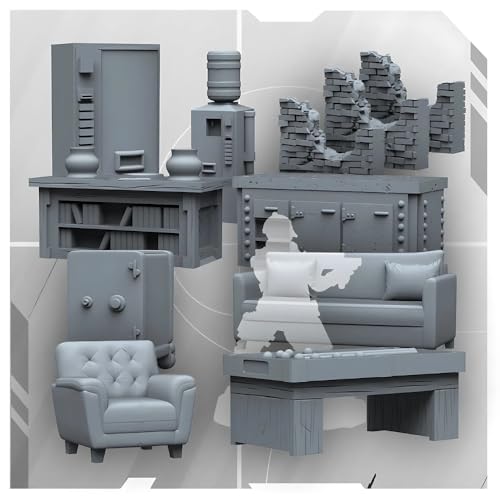 Mythic Games, 6: Siege The Board Game: 3D Decor Set