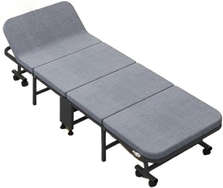 Camping Bed Folding Bed Sponge is an Ideal Choice for Families, Offices, and Travelers Folding Bed(XL)