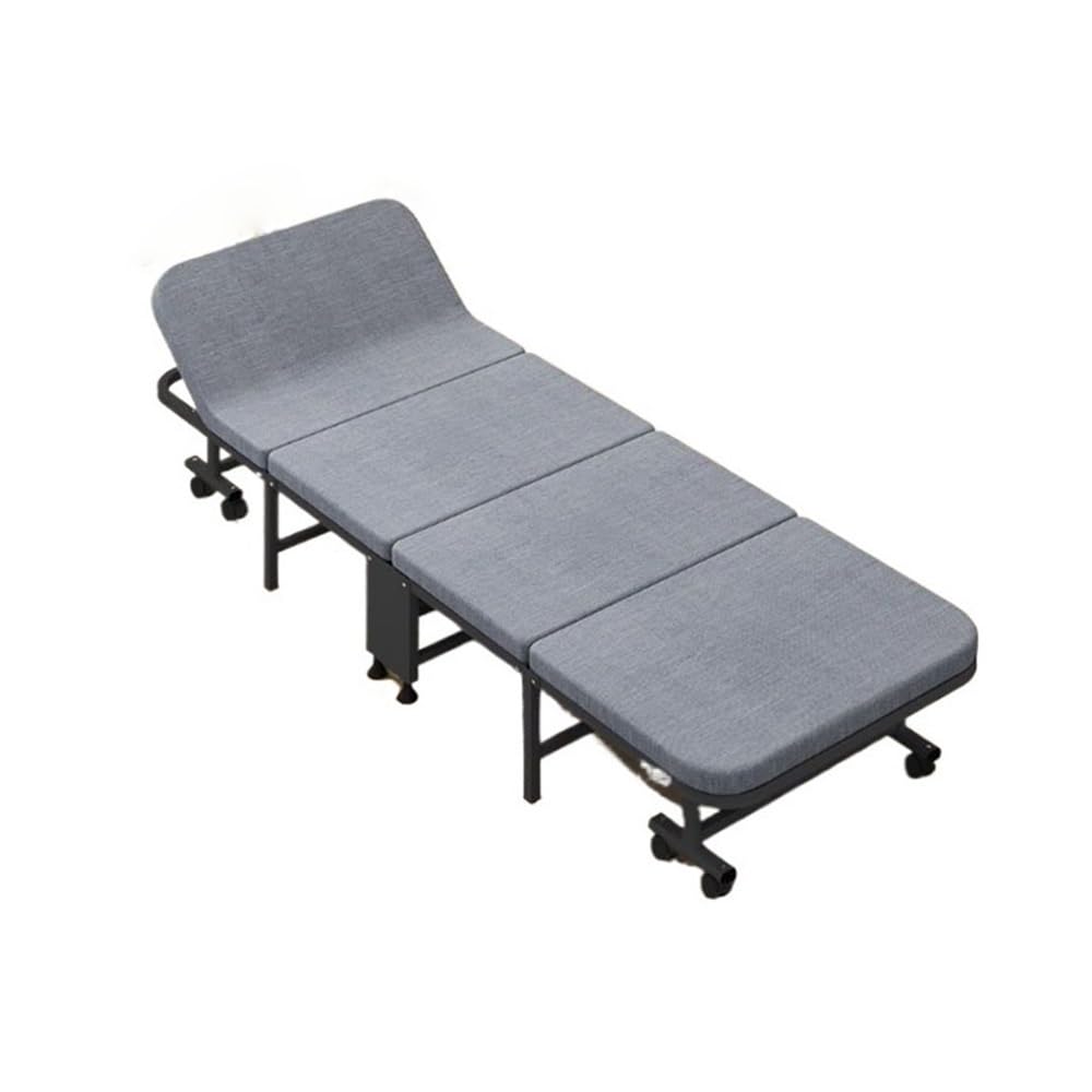 Fauteuil inclinable pliable en éponge - Lit pliant d'extérieur taille Medium pour bureau