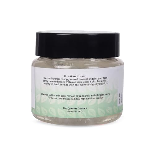 Image of Aloevera Gel for Daily Skin Care | Lightweight for Hydration & Soothing Feel | Helps Refresh, Support Soft Texture & Moisturized | Multiuse for Healthy Looking Face & Body Skin