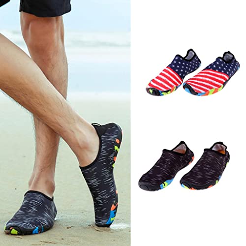 Image of CLUB BOLLYWOODWater Shoes Quick-Dry Barefoot Socks Water Sports Fins Stripe Star Size 42|Sporting Goods | Water Sports | Fins, Footwear & Gloves |1 Pair Water Shoes