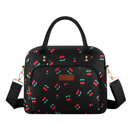 Image of TXBOBECO Insulated Lunch Bags for Women, 11.5L Cool Bag Large Lunch Box Bag, Adults Girls Packed Lunch Box Tote Bags with Shoulder Strap, Soft Cooler Picnic Bagsfor Work School Picnics