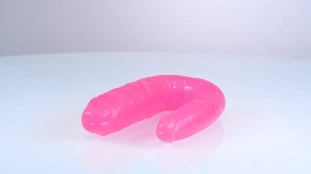 Amazon.com: Blush 18" B Yours Realistic Double Dildo, Flexible Long Dong  for Double Penetration, Soft Yet Firm Feel Penis, Body Safe PVC, Women &  Couples Adult Sex Toys Cock Perfect for Partner