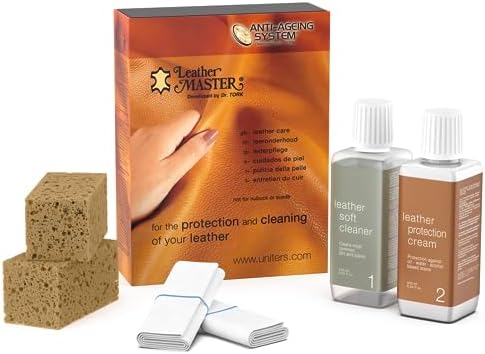 レザーマスター 皮革専用クリーナー・クリームセット【並行輸入品】 (250ml)